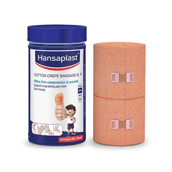 Hansaplast Cotton Crepe Bandage B.P. 10cm x 4m