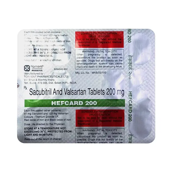 Hefcard 200 Tablet 14's