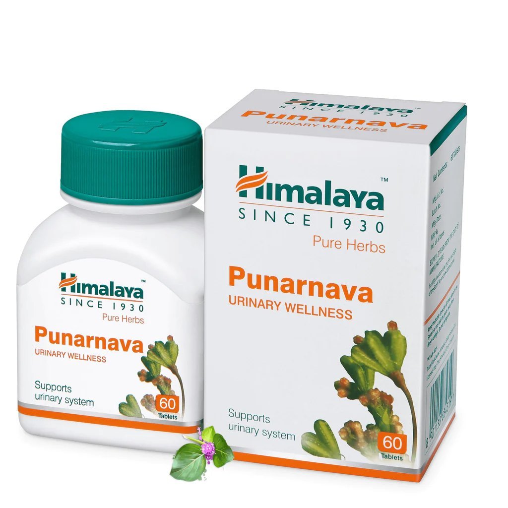 Himalaya Wellness Pure Herbs Punarnava Urinary Wellness Tablet