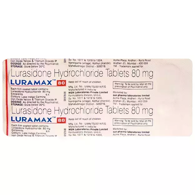 Luramax 80mg Tablet