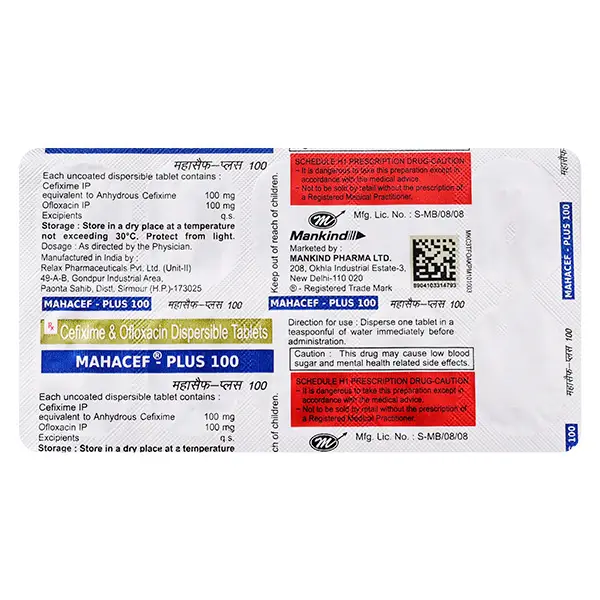 Mahacef-Plus 100 Tablet