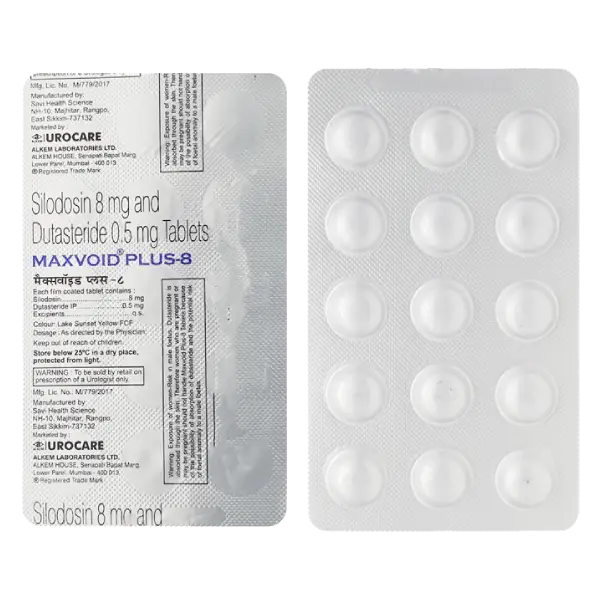 Maxvoid Plus 8 Tablet: View usage, side effects, price and subtitute ...