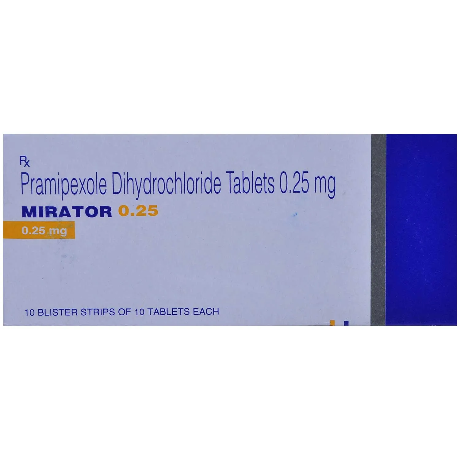 Mirator 0.25 Tablet