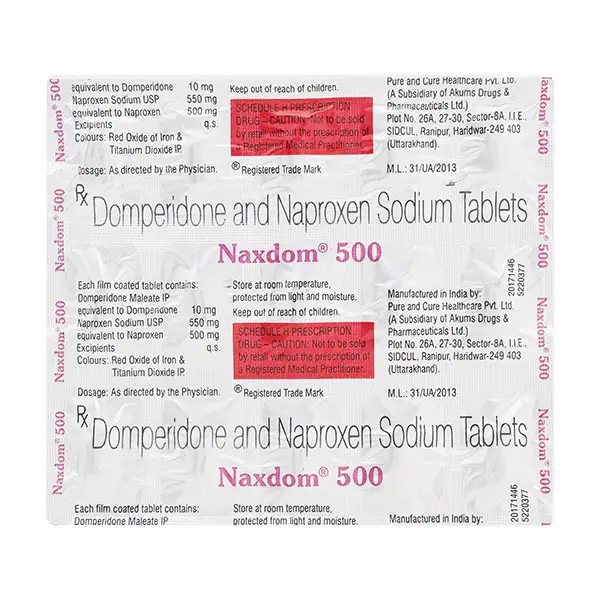 Naxdom 500 Tablet