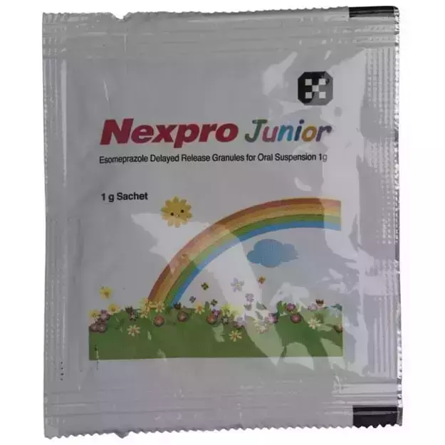 Nexpro Junior Granules for Oral Suspension: View usage, side effects ...