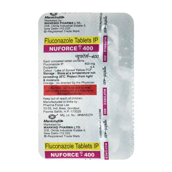 Nuforce 400mg Tablet