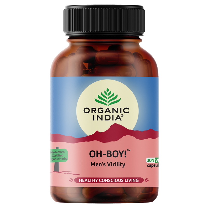 Organic India Oh-Boy Men's Virility Capsule