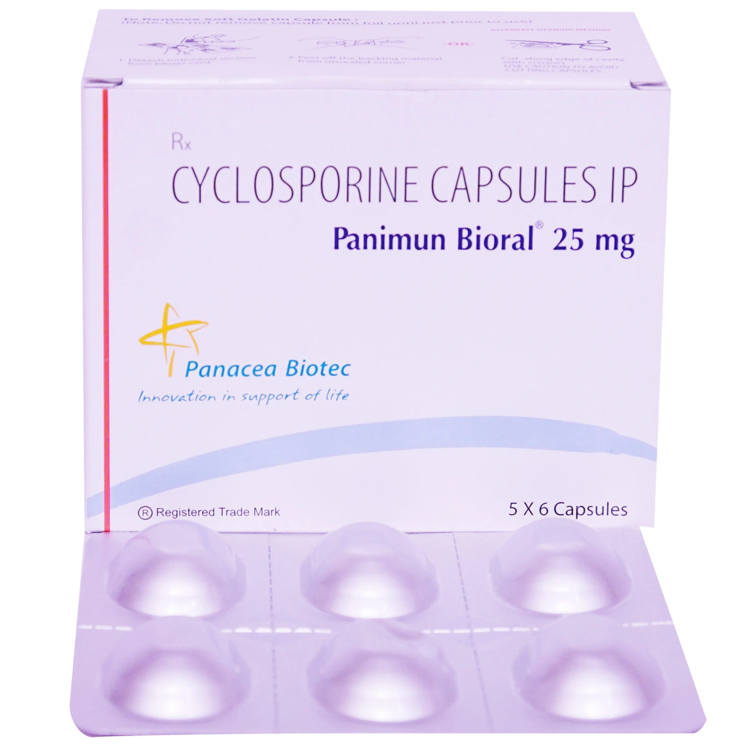 Panimun Bioral 25mg Capsule