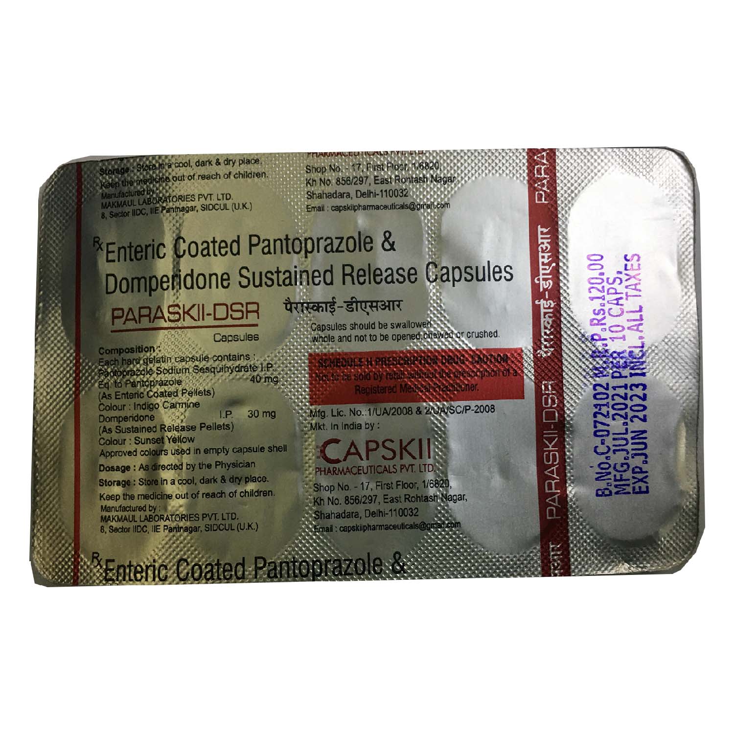 Paraskii-DSR Capsules