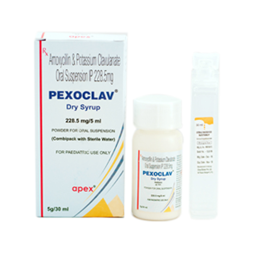 Pexoclav 200 mg/28.5 mg Dry Syrup