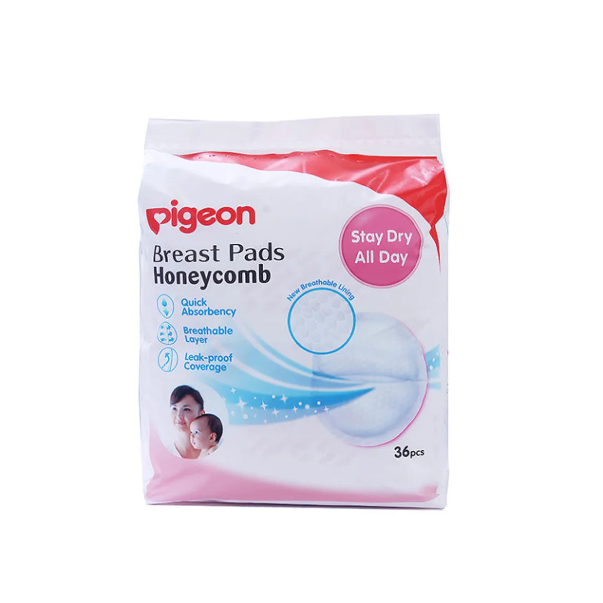Pigeon Breast Pads Honeycomb 36 Pads