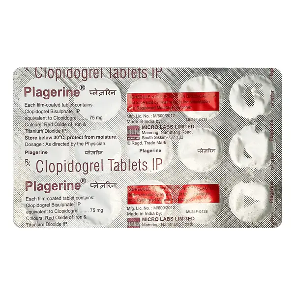 Plagerine 75mg Tablet