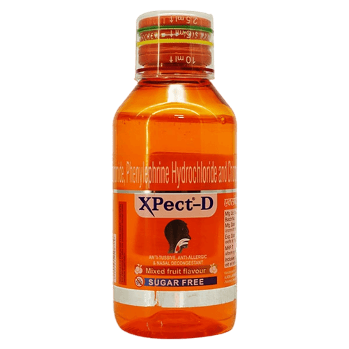 Xpect-D Syrup Mixed Fruit Sugar Free