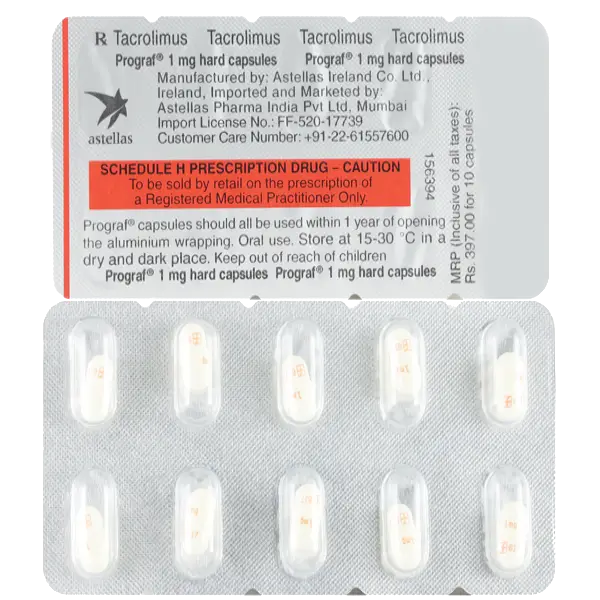 Prograf 1mg Hard Capsule