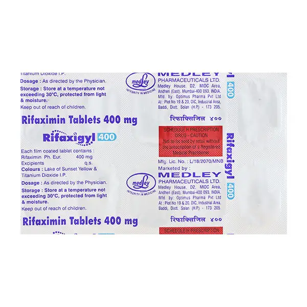 Rifaxigyl 400mg Tablet