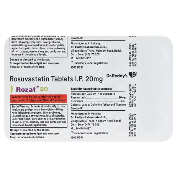 Rozat 20mg Tablet