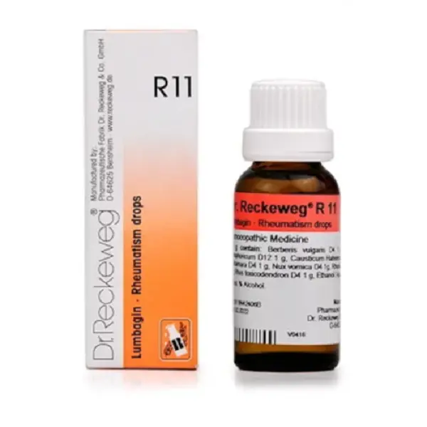 Dr. Reckeweg R11 Rheumatism Drop | For Pain Relief | Effective For Sprains and Strains Drop