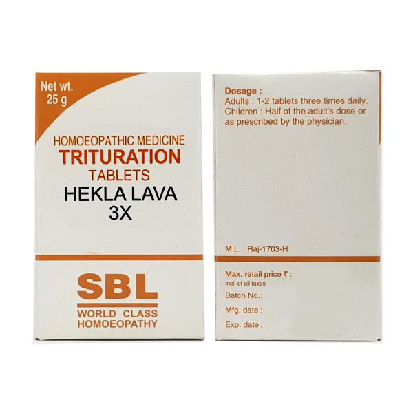 SBL Hekla Lava Trituration Tablet 3X