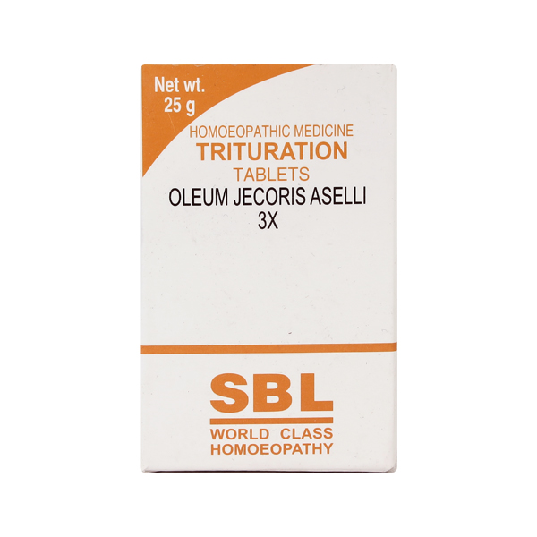 SBL Oleum Jecoris Trituration Tablet 3X