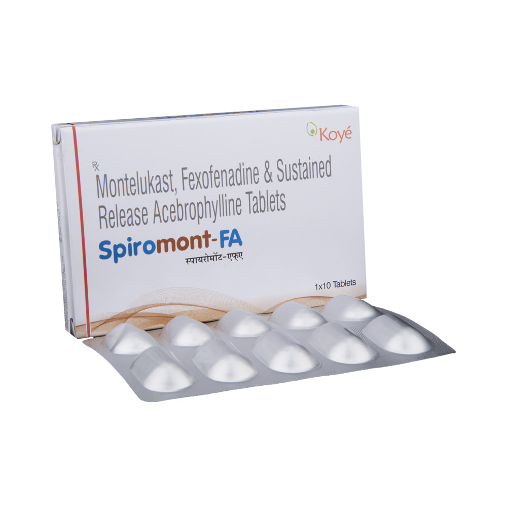 Spiromont-FA Tablet SR