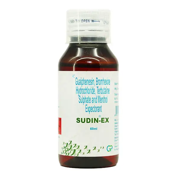 Sudin-EX Expectorant 60ml