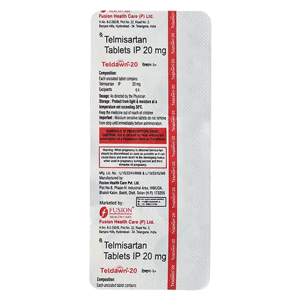 Teldawn 20mg Tablet