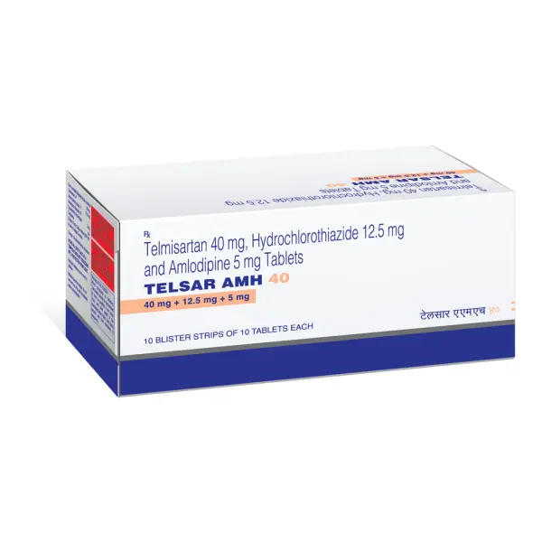 Telsar AMH 40mg/5mg/12.5mg Tablet