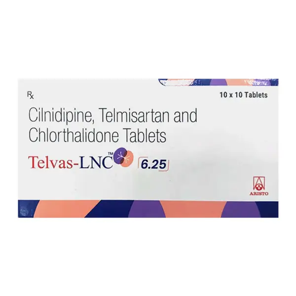 Telvas LNC 40mg/10mg/6.25mg Tablet