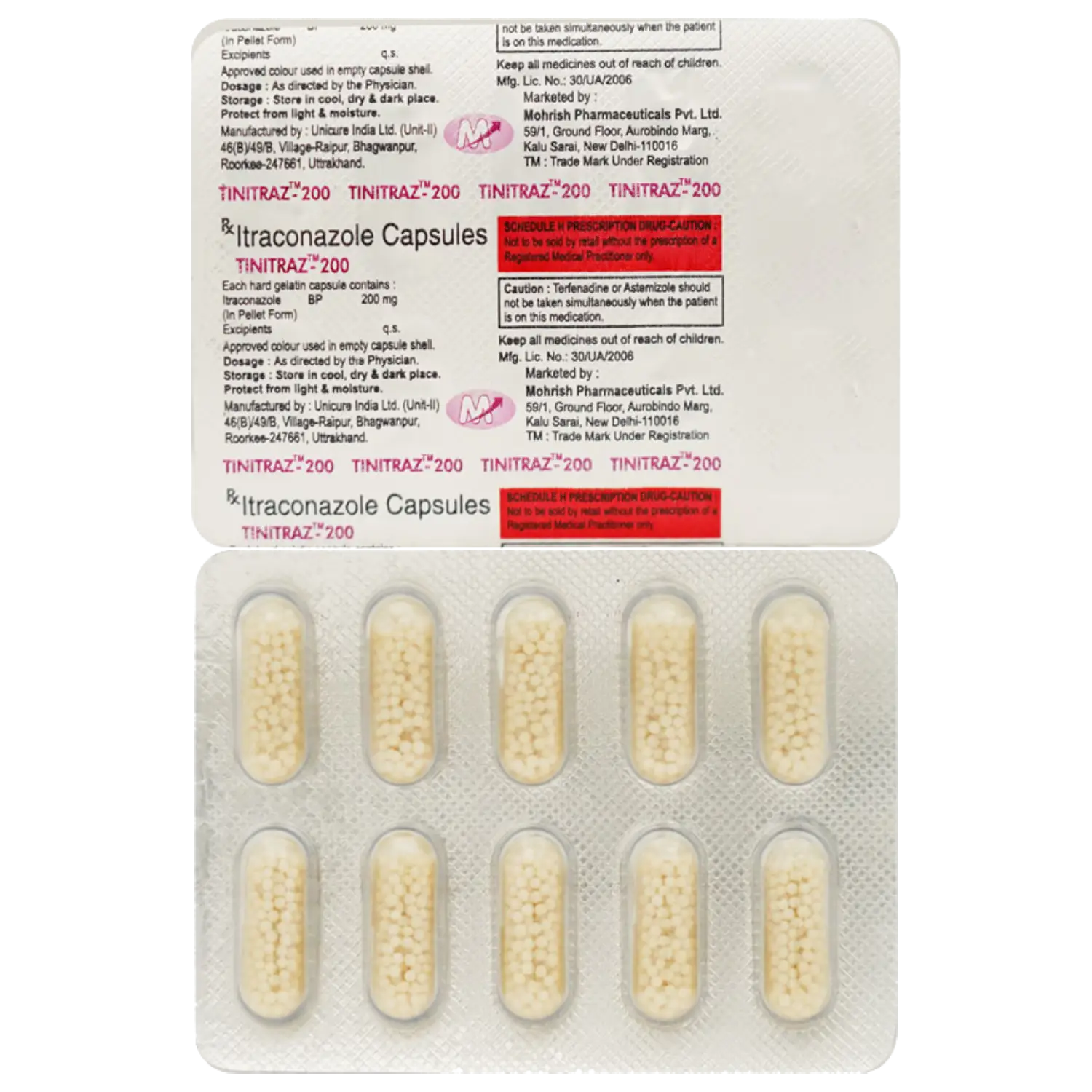 Tinitraz 200 Capsule