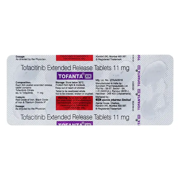 Tofanta 11mg Tablet XR