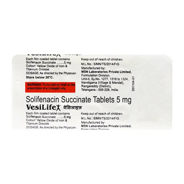 Vesilife 5mg Tablet