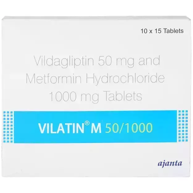 Vilatin M 1000mg/50mg Tablet