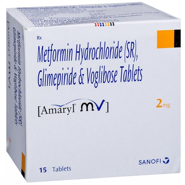 Amaryl MV 2mg Tablet SR