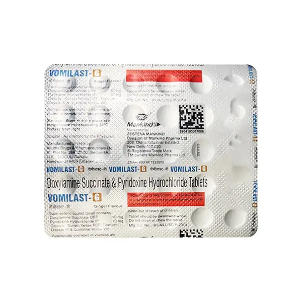 Vomilast G 10mg/10mg Tablet