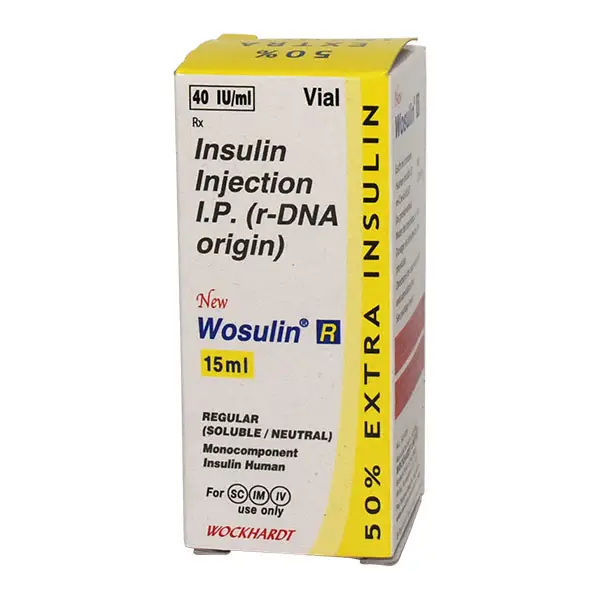 Wosulin-R 40IU Injection