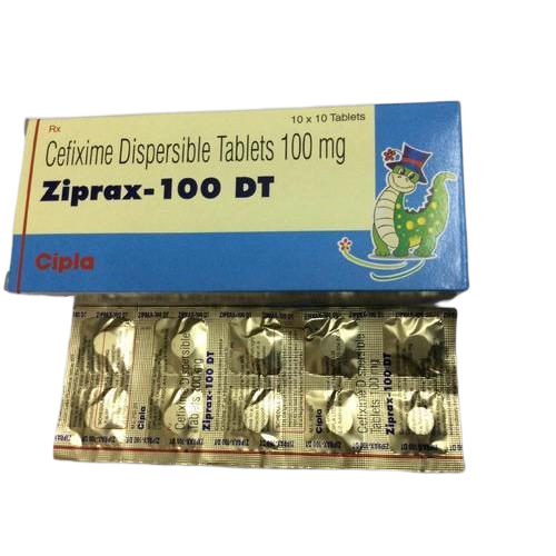 Ziprax 100mg Tablet DT