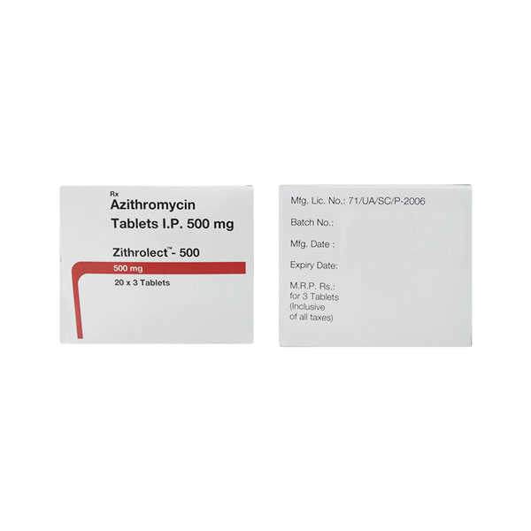 Zithrolect 500 Tablet